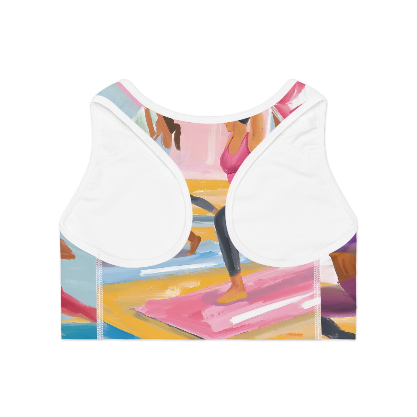 Vibrant Yoga Sports Bra - Perfect for Fitness Enthusiasts