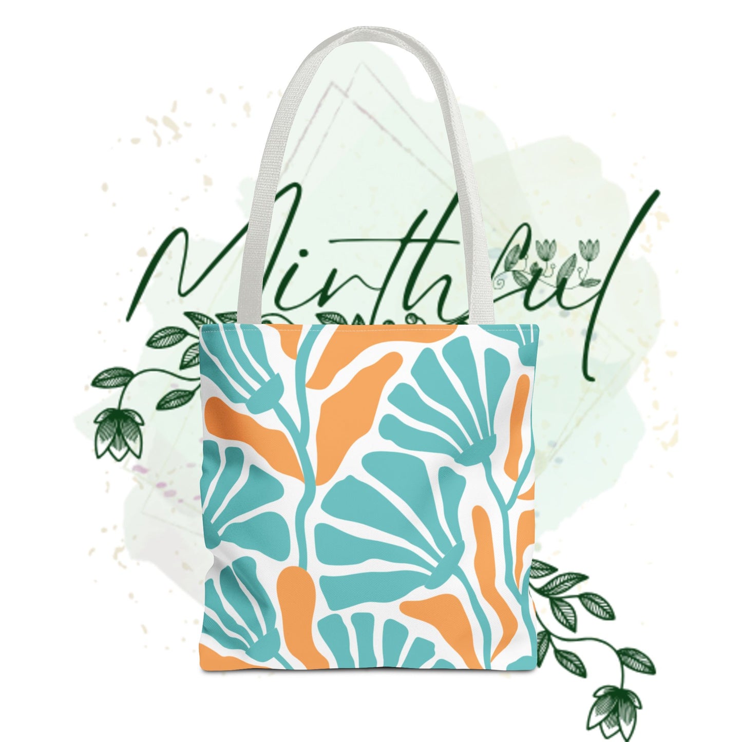 Floral Vibes Tote Bag |