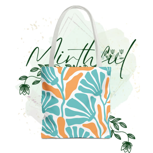 Floral Vibes Tote Bag |