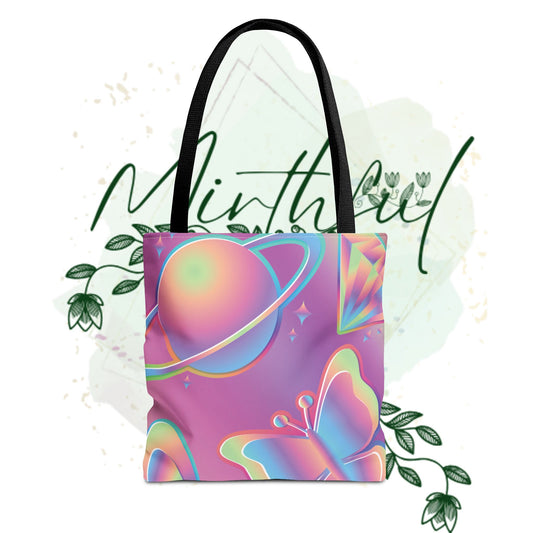 Pastel CosmicTote Bag
