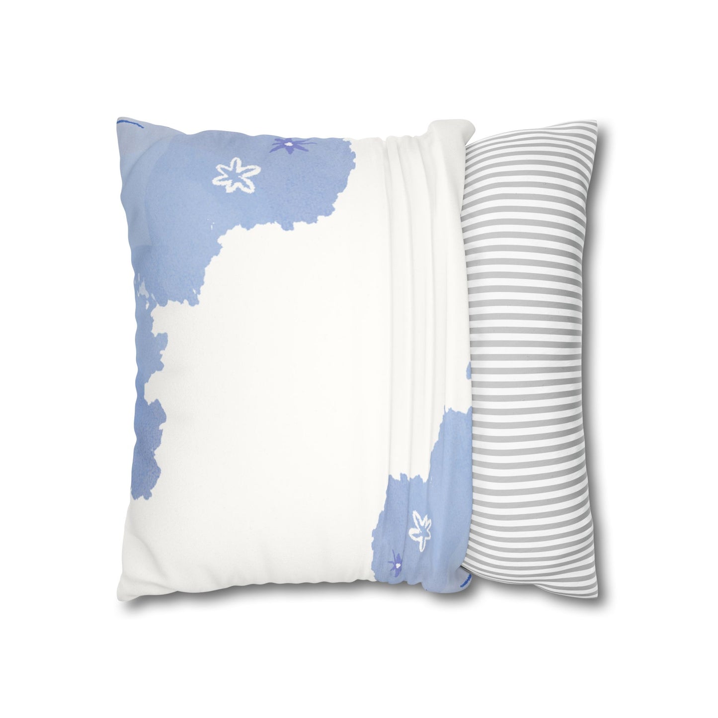 Wild & Wonder faux Suede Square Pillowcase, Octopus