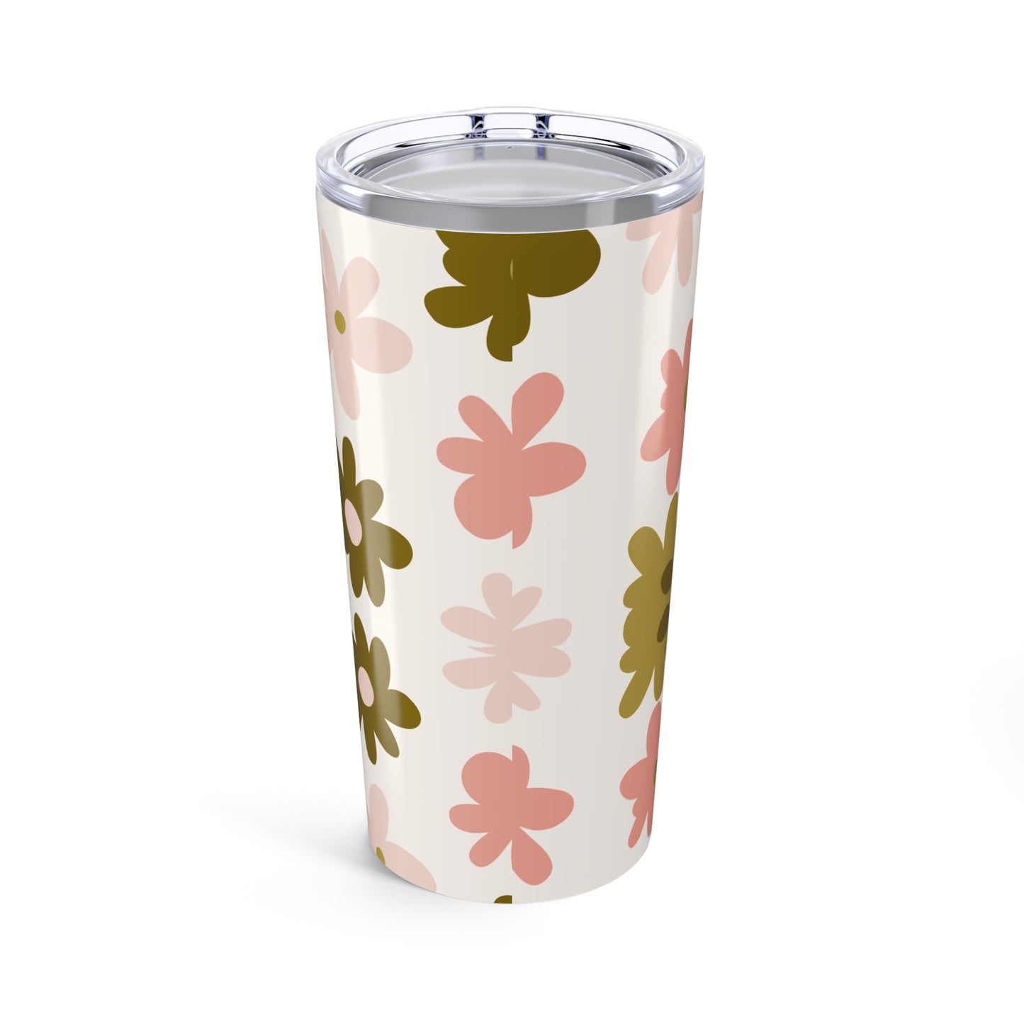 Pink and Proper Floral Tumbler 20oz