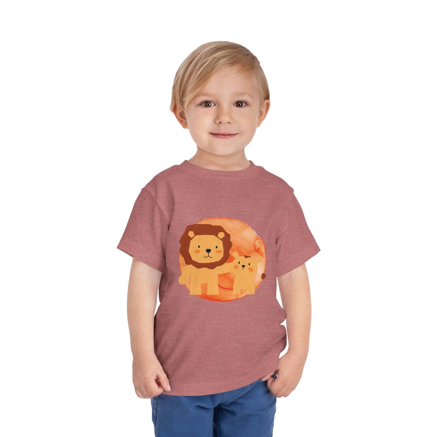 Adorable Lion Family Toddler Tee