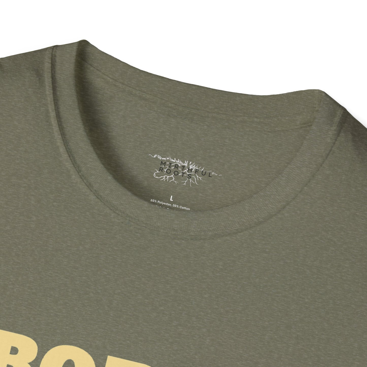 Bored Graphic Unisex Softstyle T-Shirt – Fun and Comfortable Streetwear