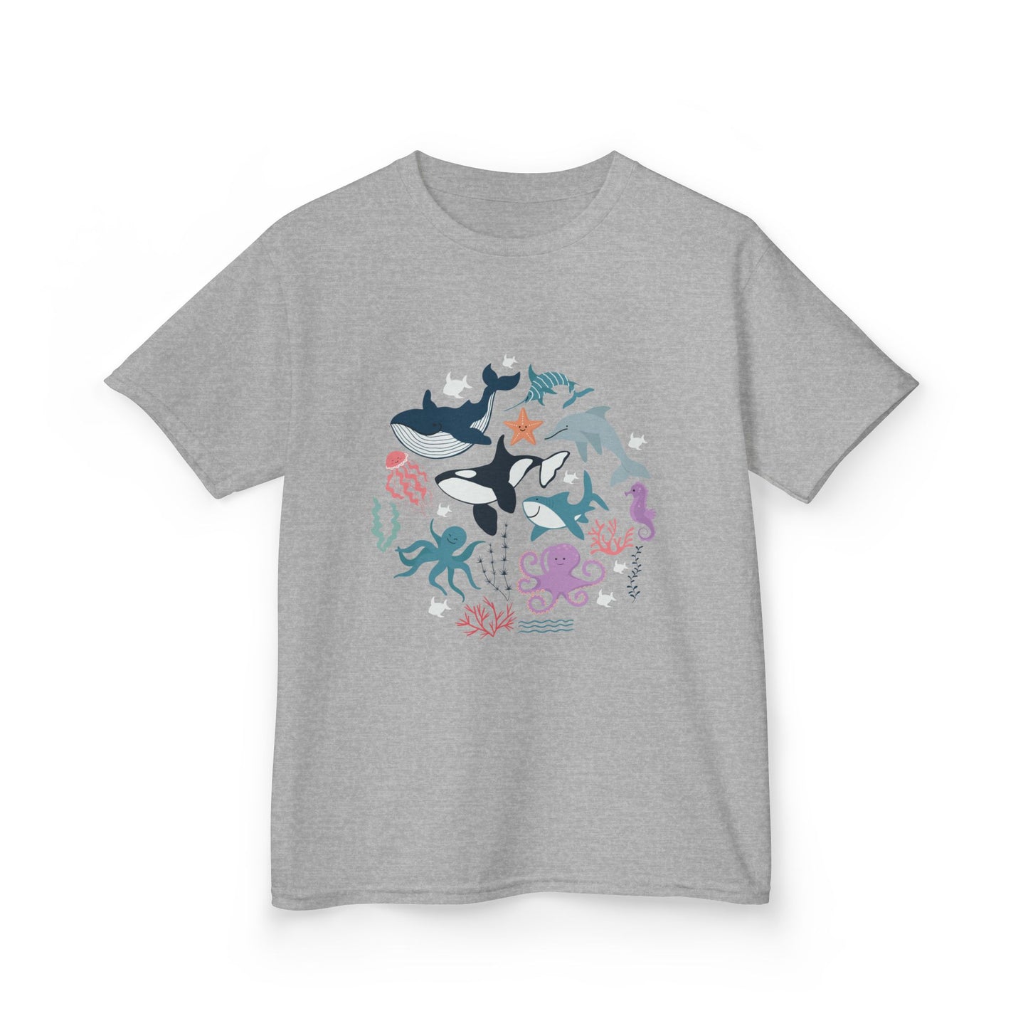 Ocean Adventure Kids Tee - Fun Sea Creature Design for Young Explorers
