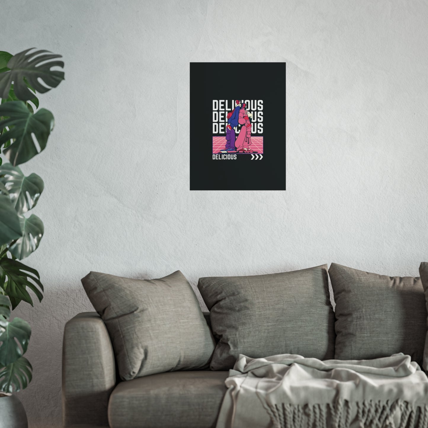Pop Art Fine Art Poster | 'Delicious' Decor