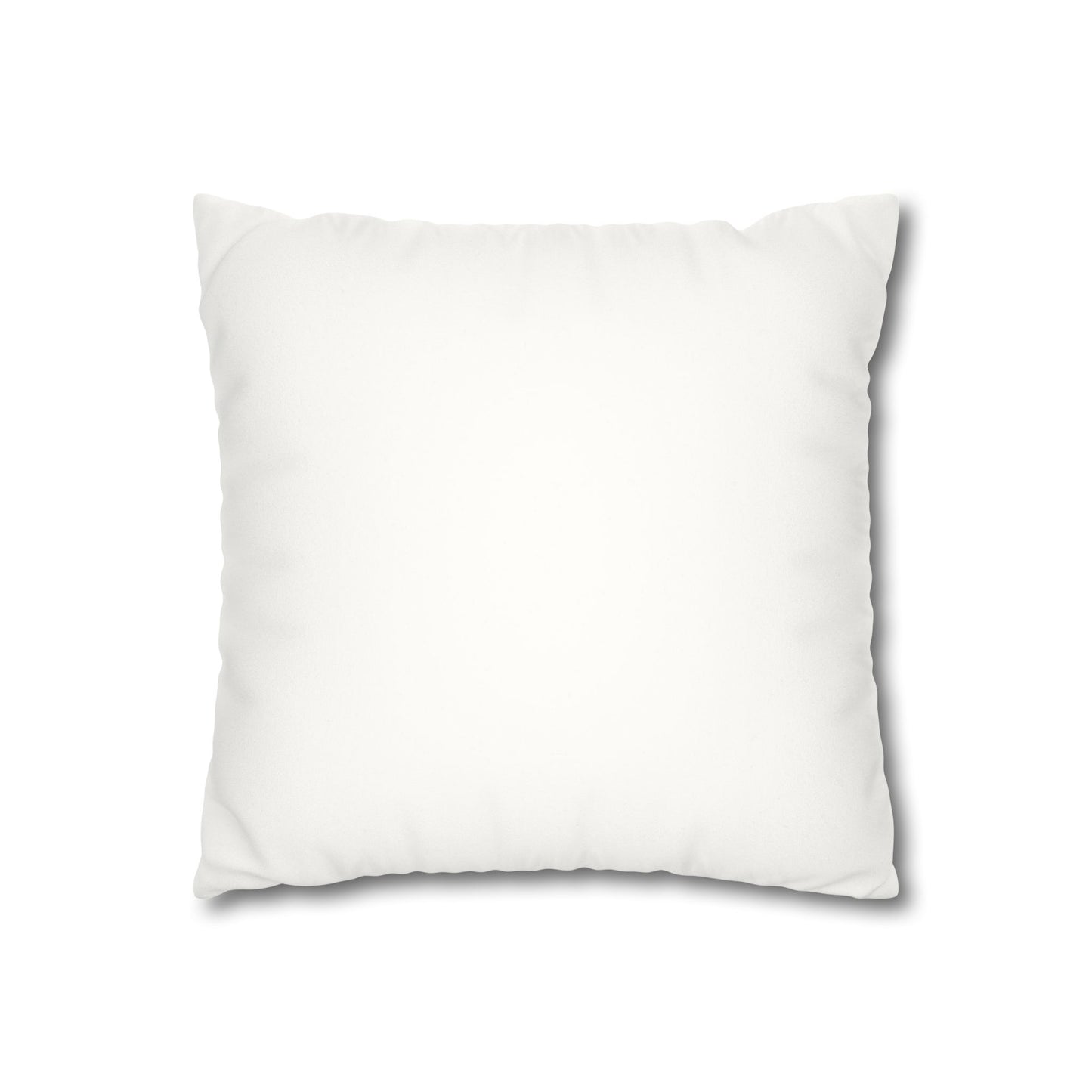 Wild & Wonder faux Suede Square Pillowcase,Seahorse