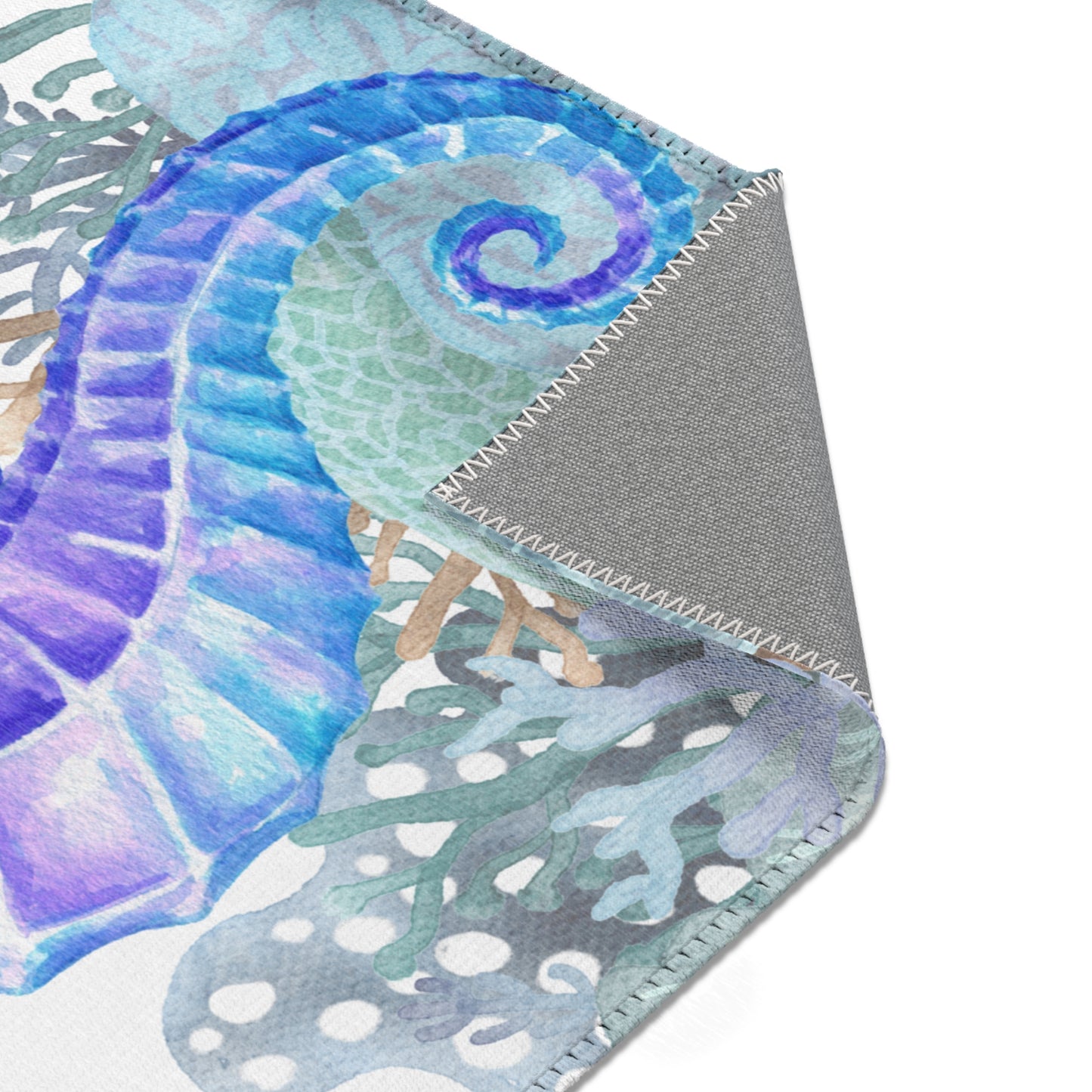 Wild & Wonder Seahorse Area Rug