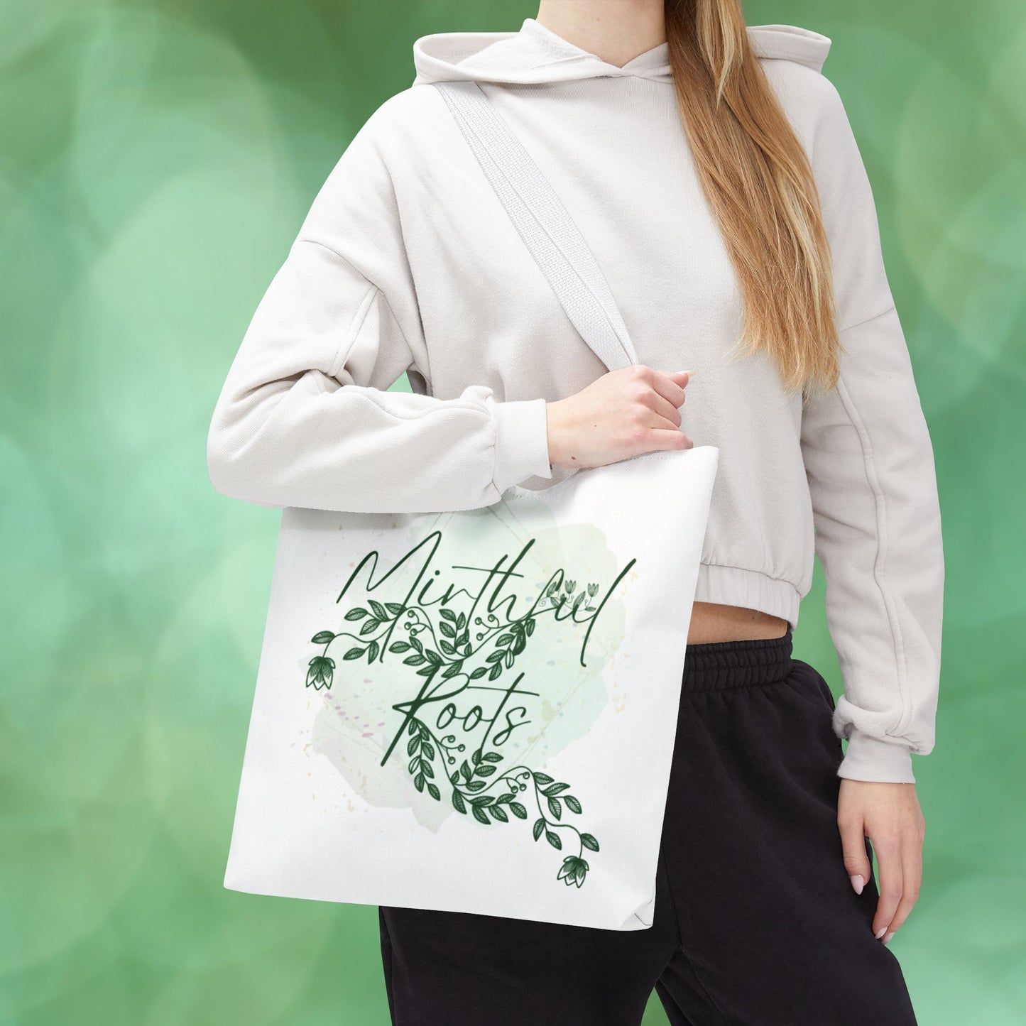 Mirthful Roots Tote Bag