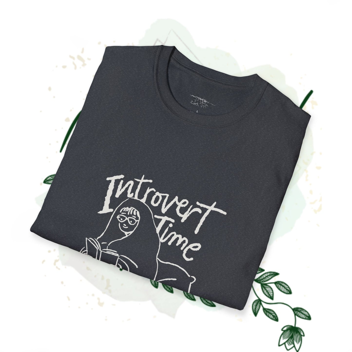 Introvert Time Unisex Softstyle T-Shirt
