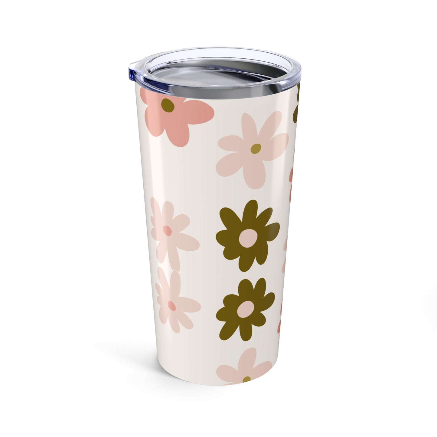 Pink and Proper Floral Tumbler 20oz