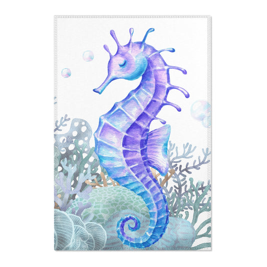 Wild & Wonder Seahorse Area Rug