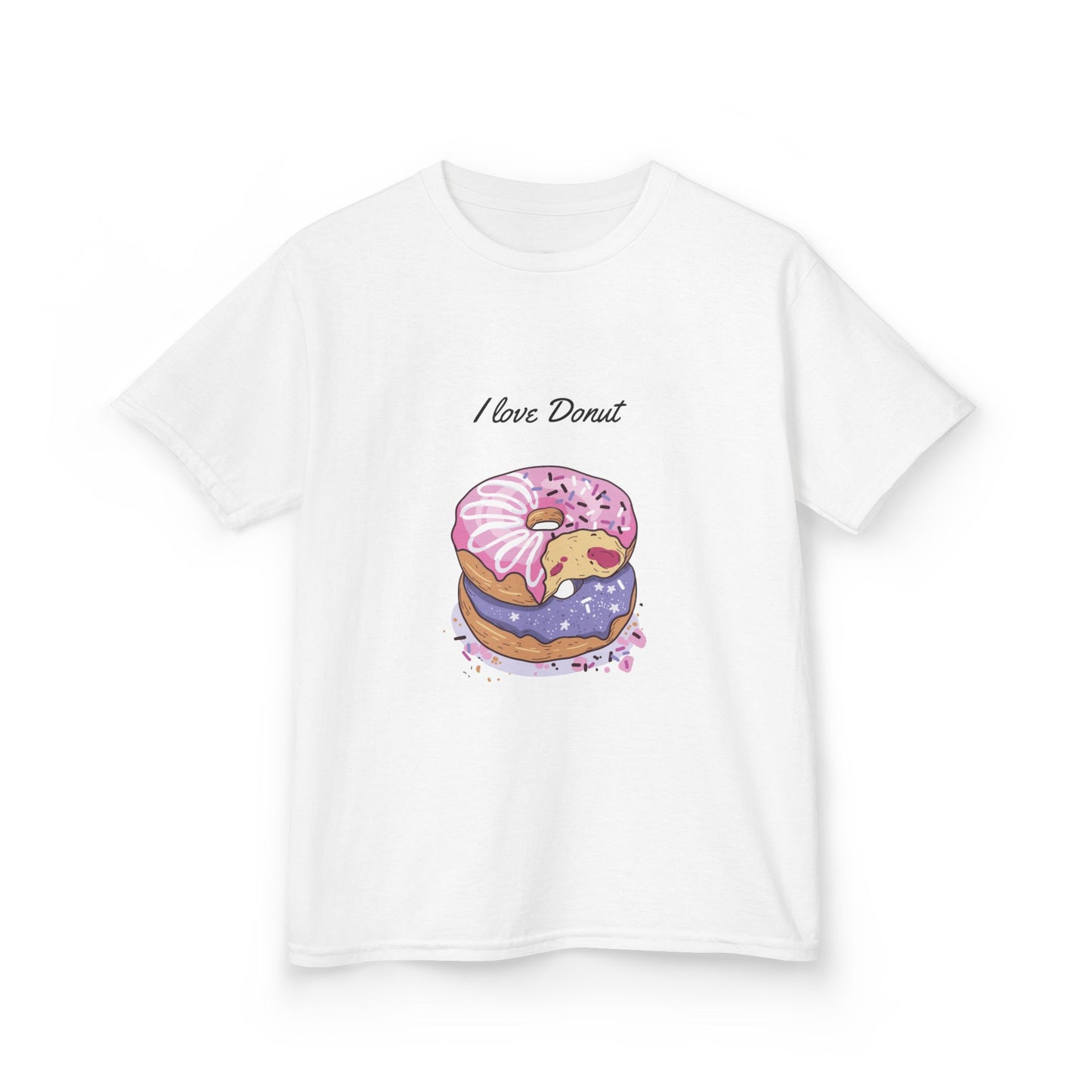 Cute Kids Donut Tee - "I Love Donut" T-Shirt for Food Lovers