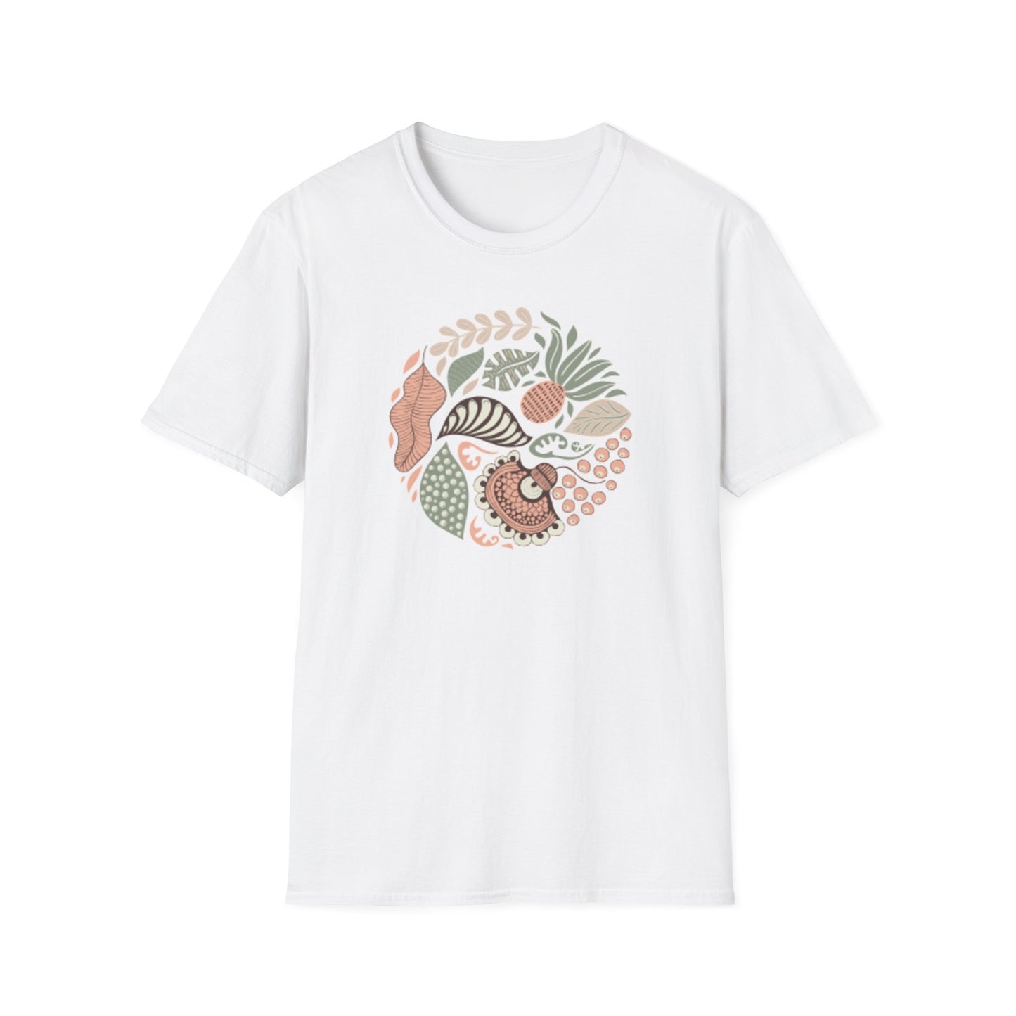Nature-Inspired Unisex Softstyle T-Shirt - Perfect for Eco-Conscious Fashion Lovers