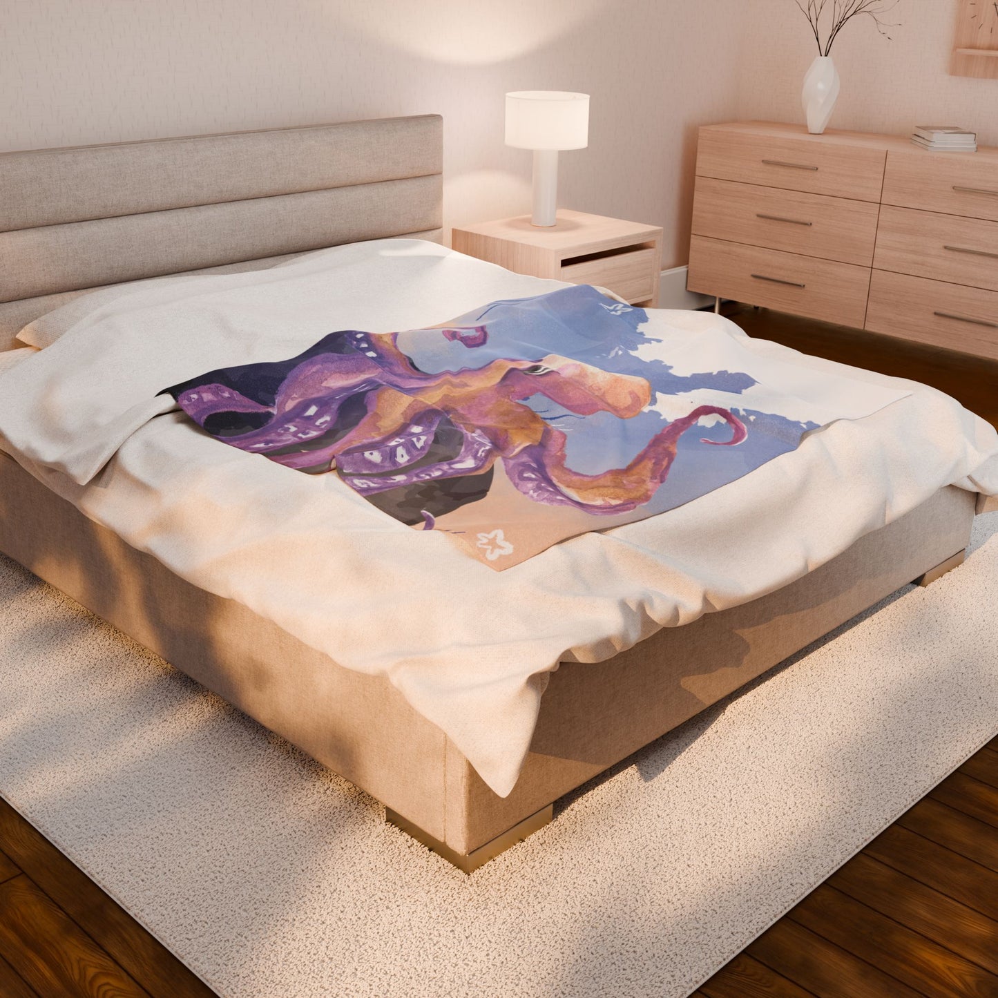 Wild & Wonder blanket, Octopus