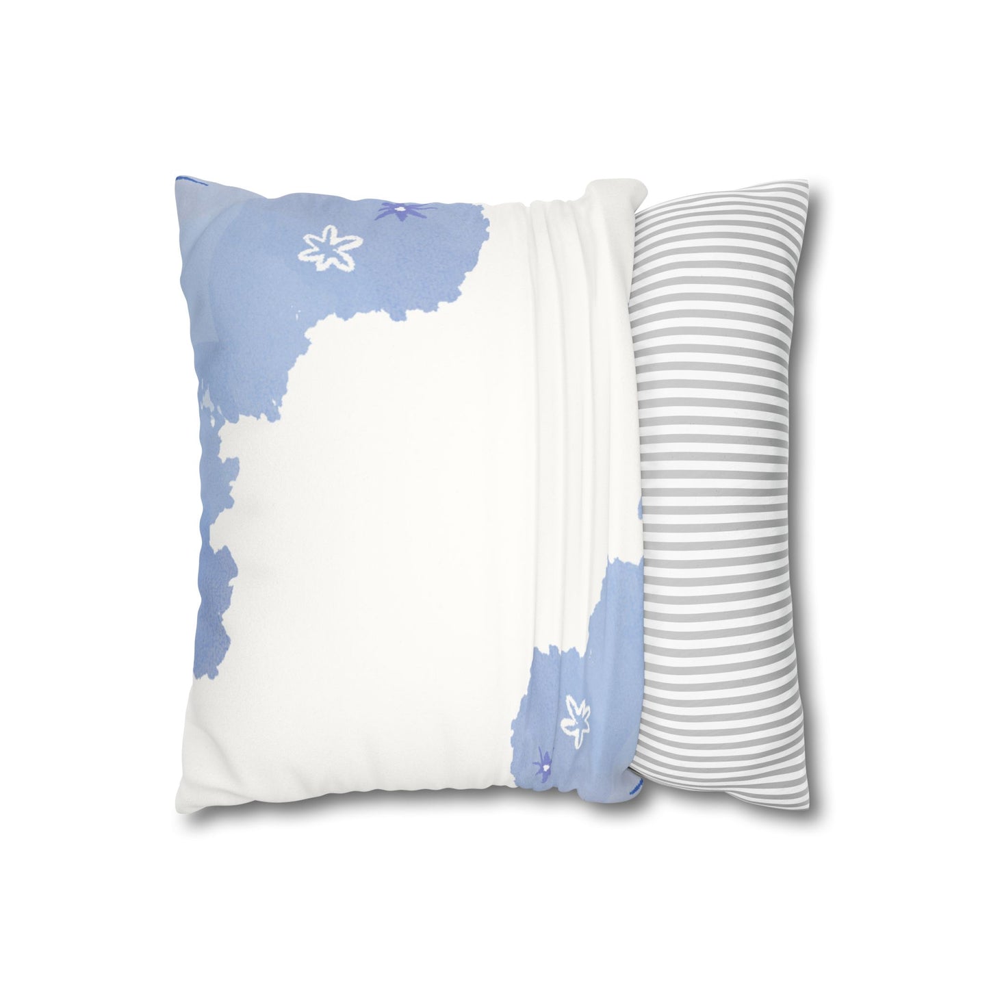 Wild & Wonder faux Suede Square Pillowcase, Octopus
