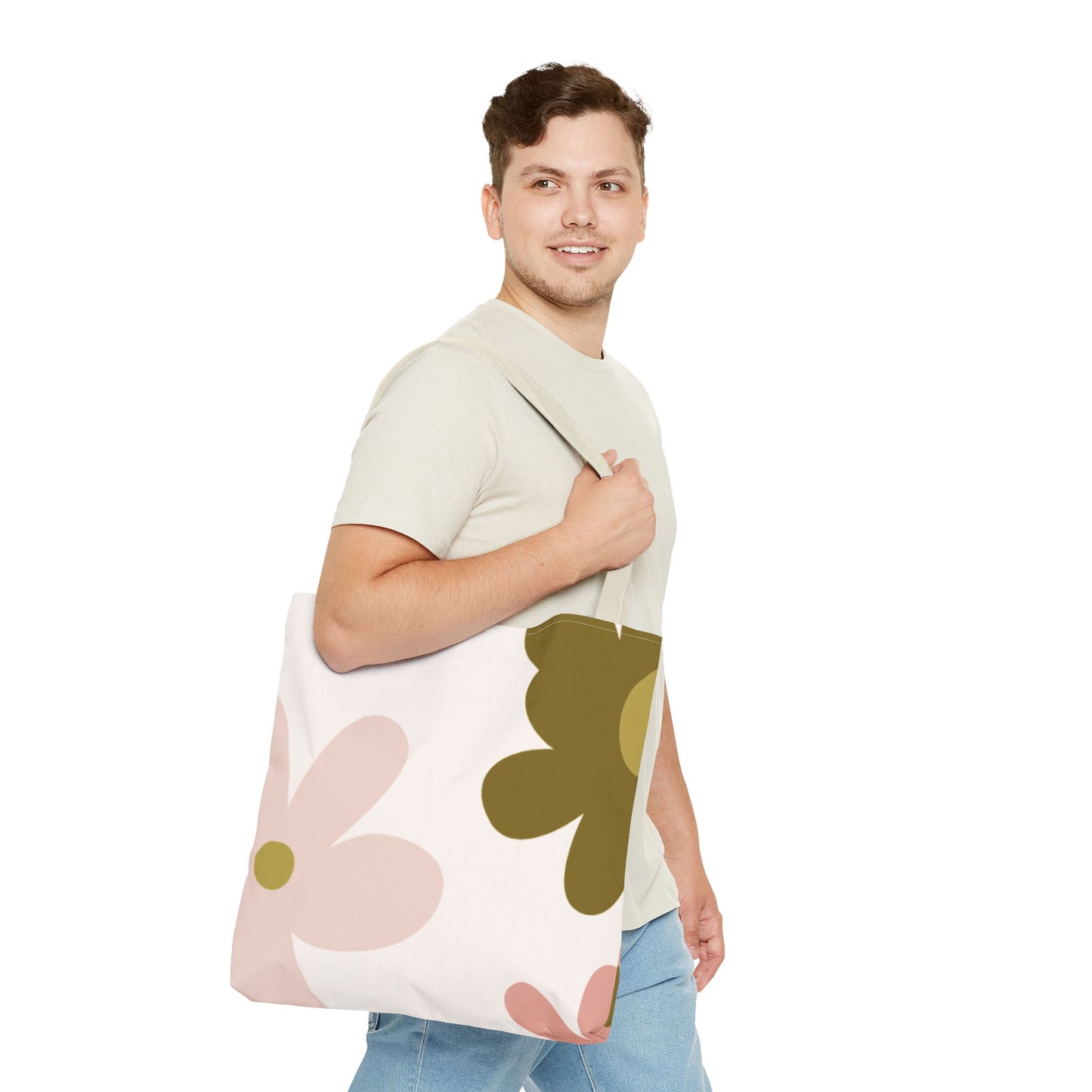 Pink and Proper Floral Tote Bag