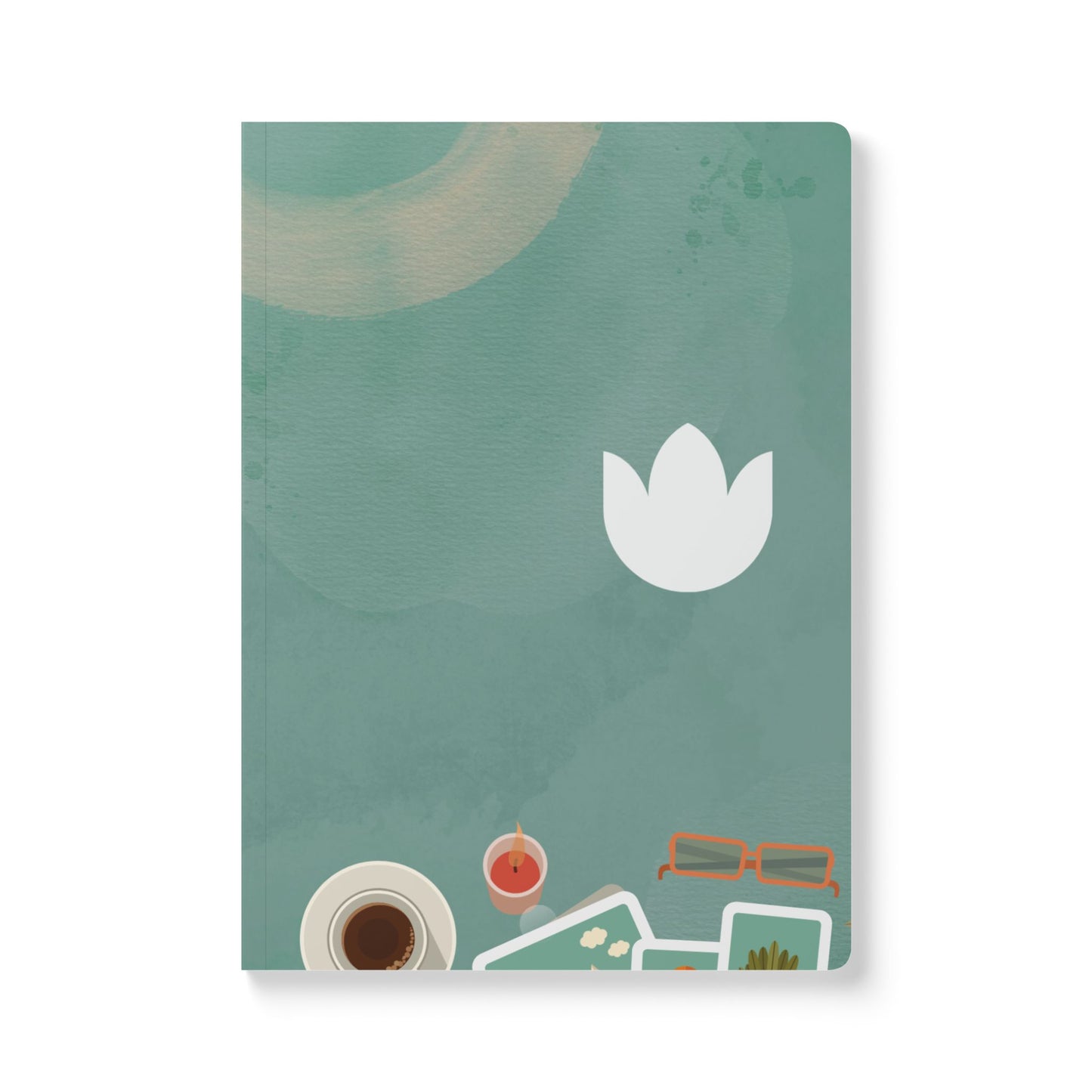 Elegant Floral Softcover Journal for Mindfulness & Creativity