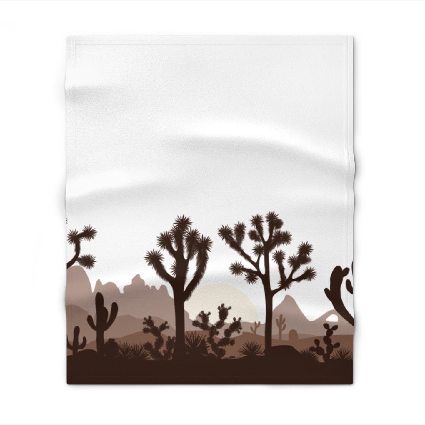 Yeehaw Corral Throw Blanket - Desert Oasis