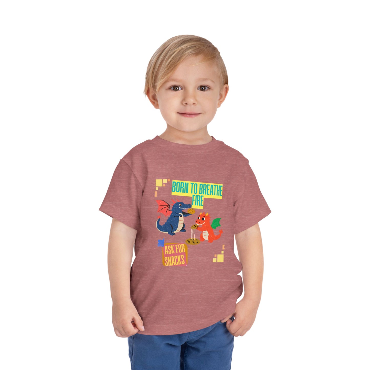 Whimsical Toddler Tee with Dragons