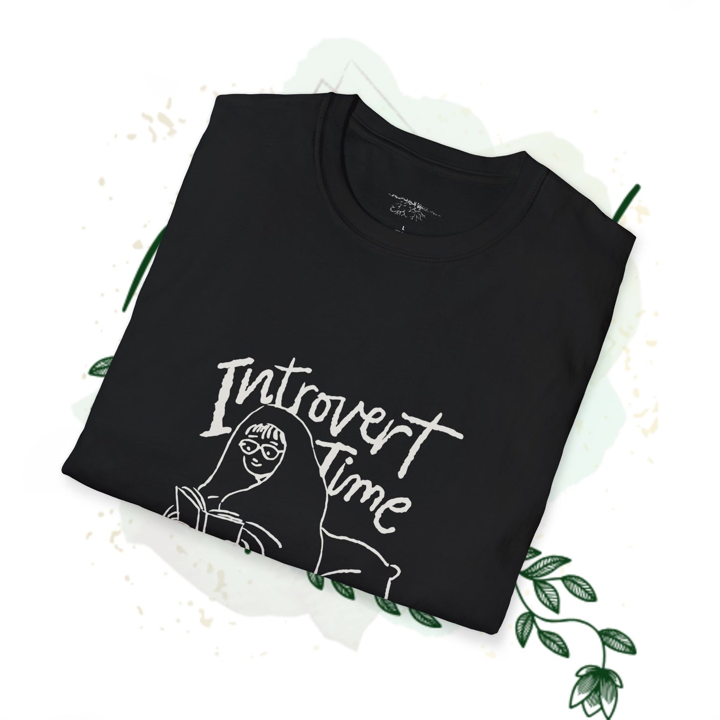 Introvert Time Unisex Softstyle T-Shirt