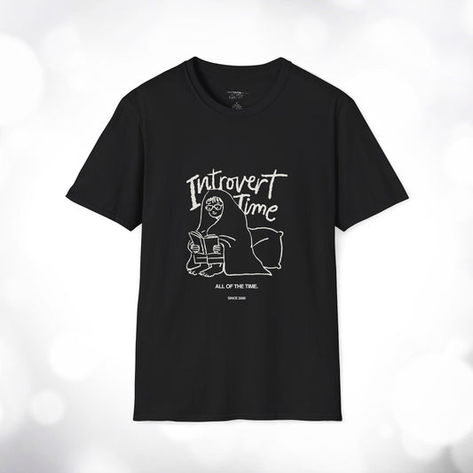 Introvert Time Unisex Softstyle T-Shirt