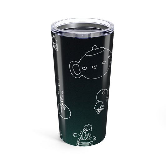 Chic Tea Lover's Tumbler 20oz