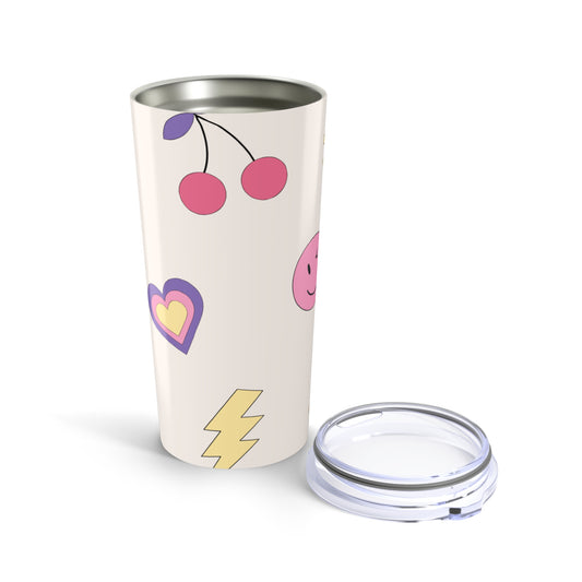 Doodle Icon Fun Tumbler, 20oz