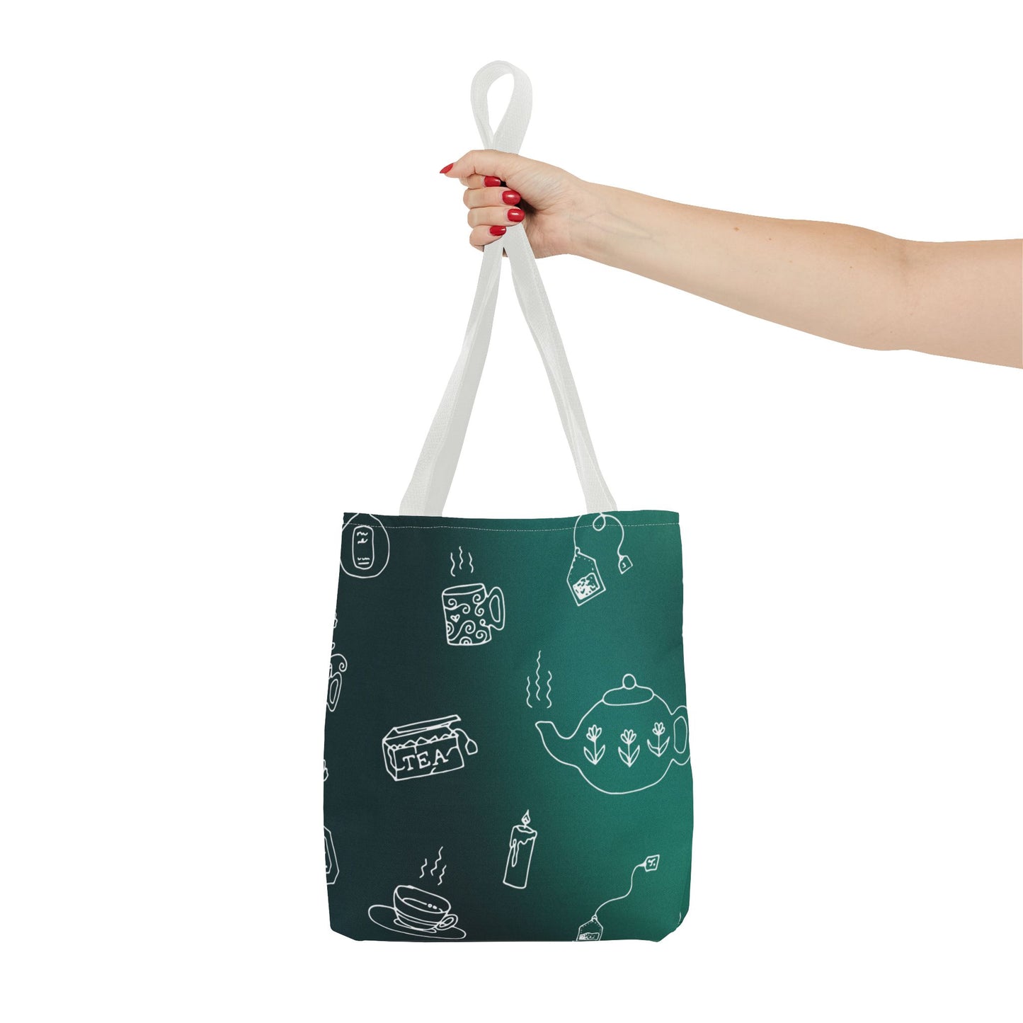Chic Tea Lover's Tote Bag
