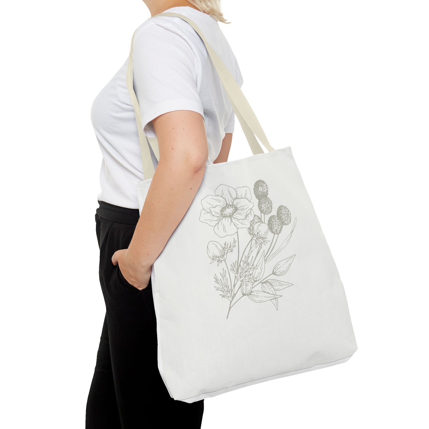 Mirth Floral Tote Bag