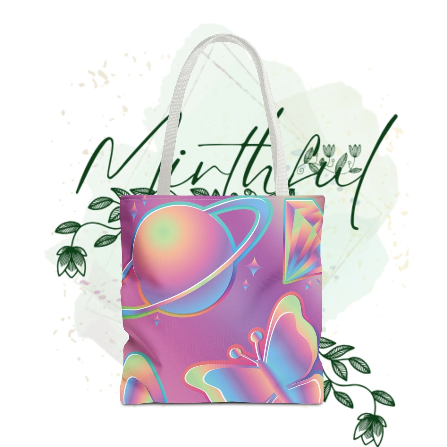 Pastel CosmicTote Bag