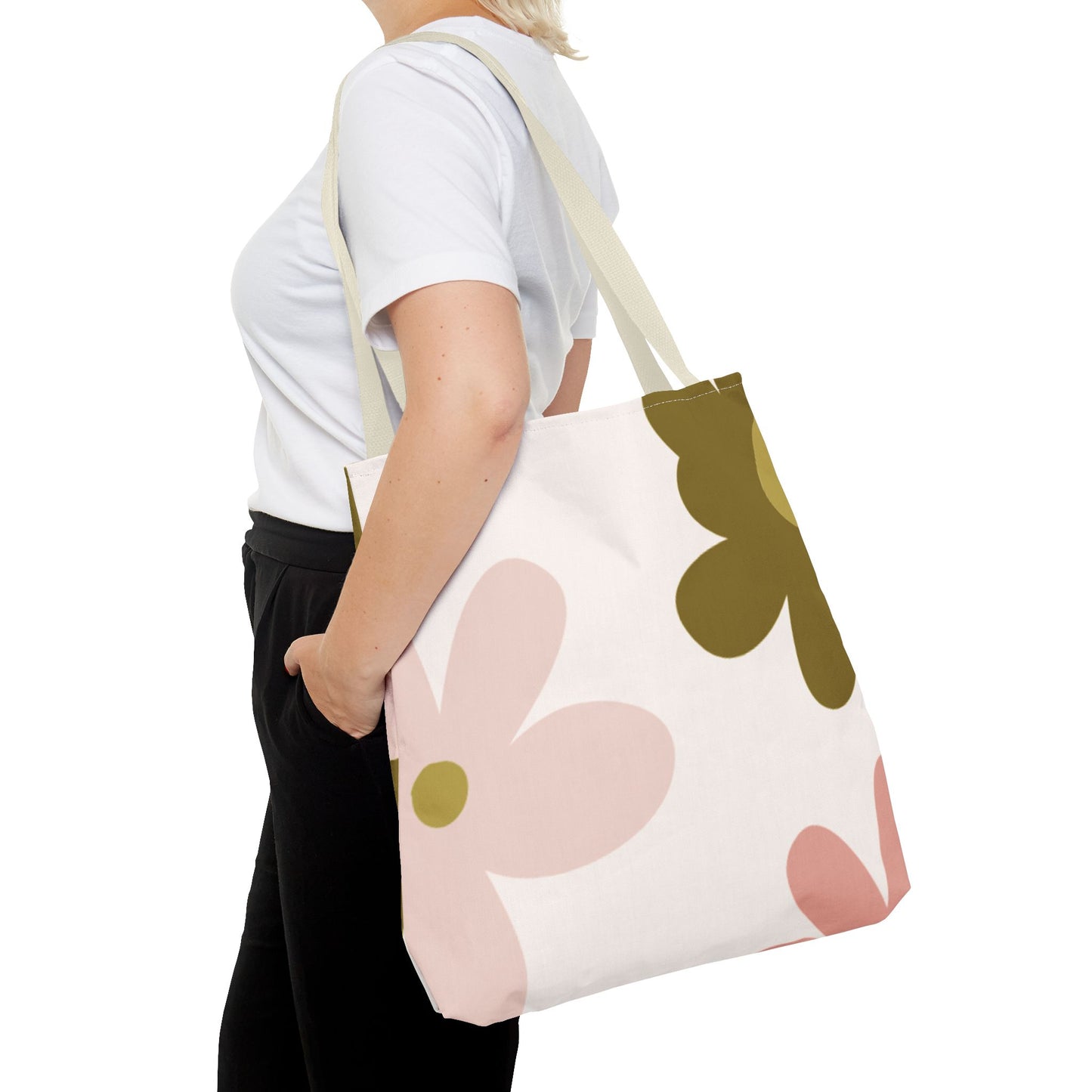 Pink and Proper Floral Tote Bag