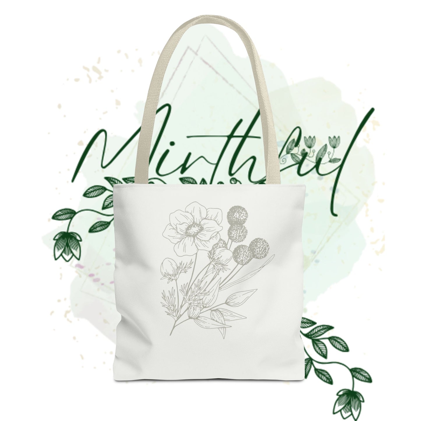 Mirth Floral Tote Bag