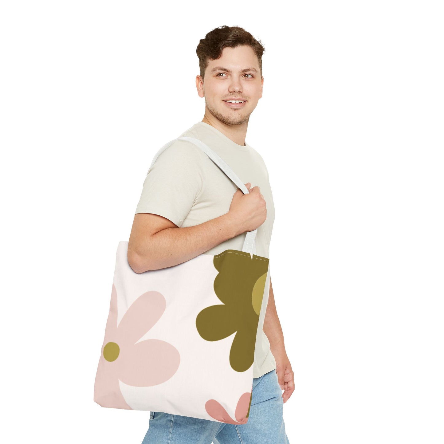 Pink and Proper Floral Tote Bag