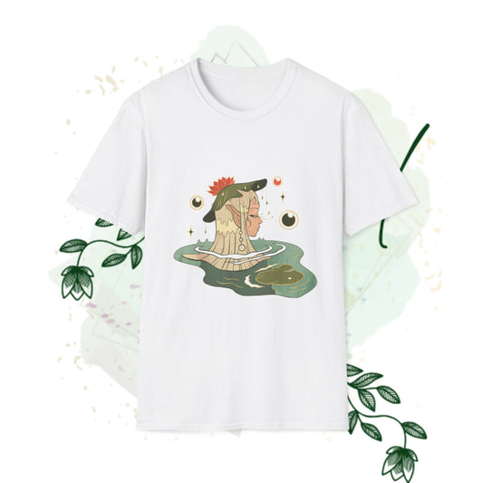 Whimsical Graphic T-Shirt, Bohemian Tee