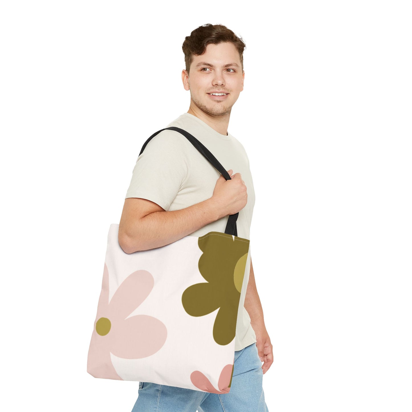 Pink and Proper Floral Tote Bag