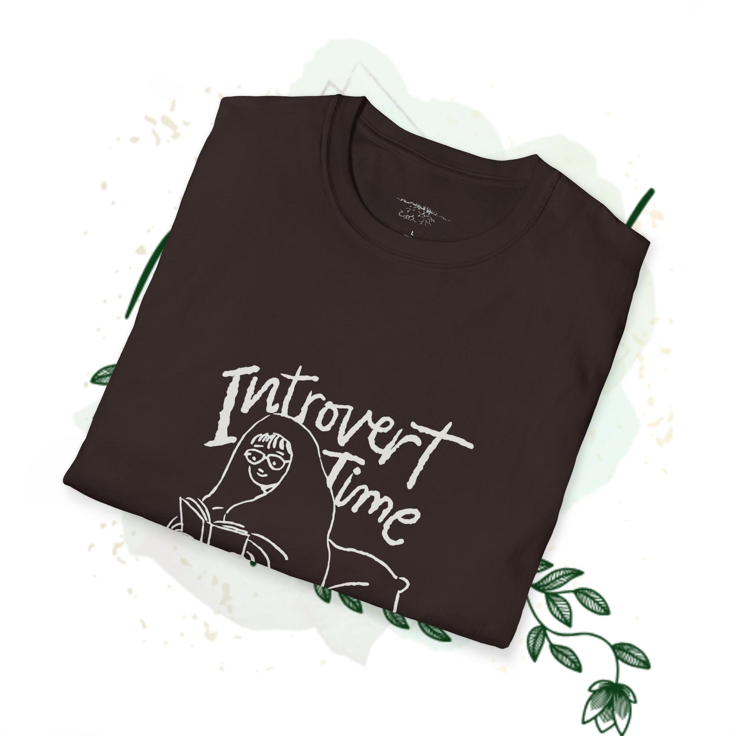 Introvert Time Unisex Softstyle T-Shirt