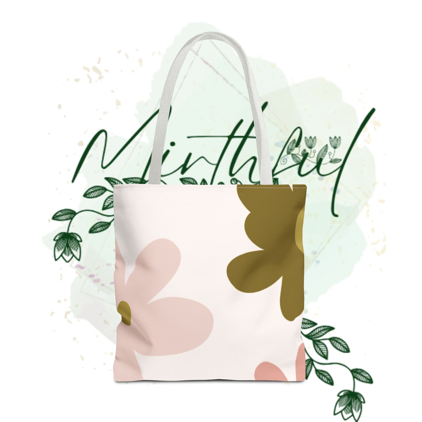 Pink and Proper Floral Tote Bag