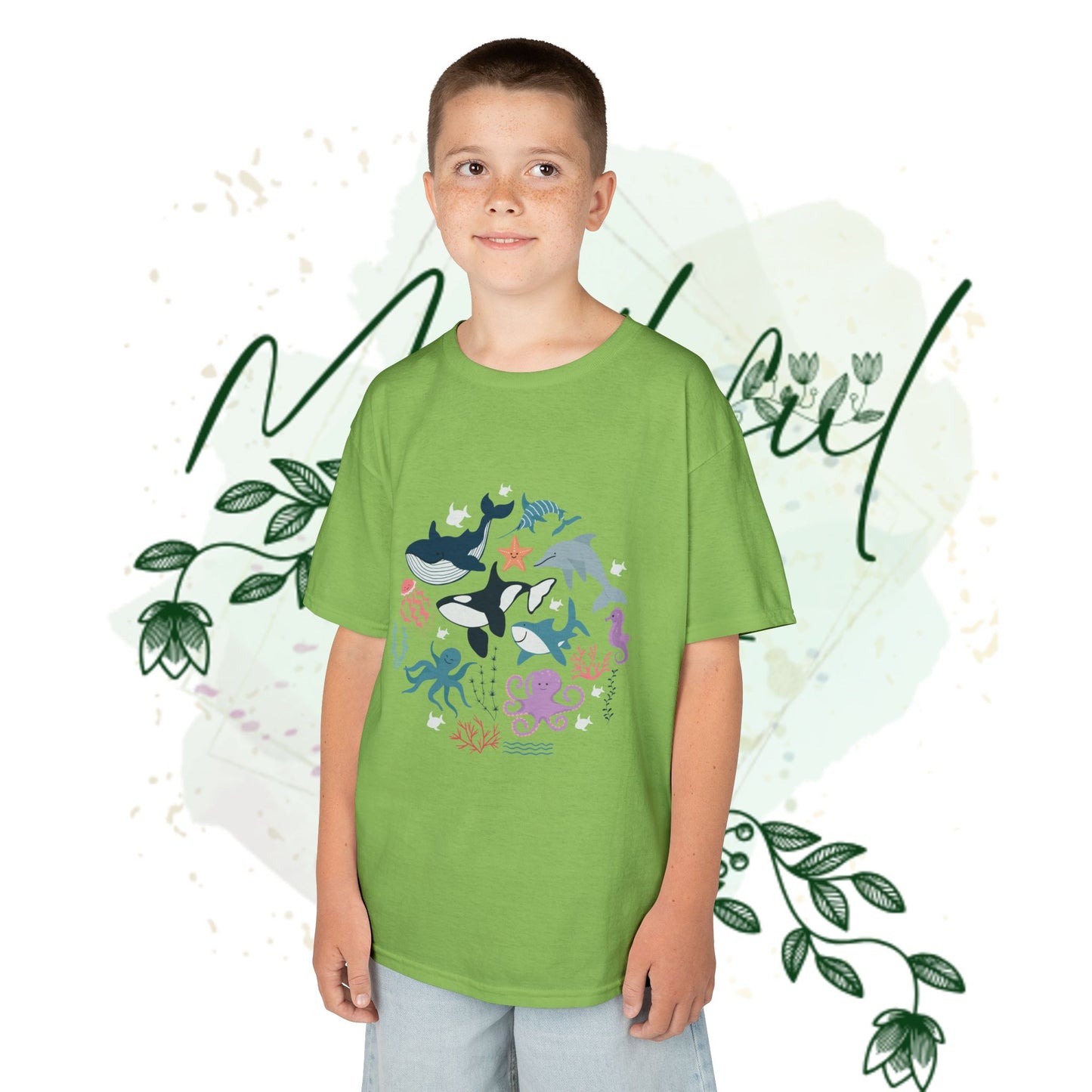 Ocean Adventure Kids Tee - Fun Sea Creature Design for Young Explorers