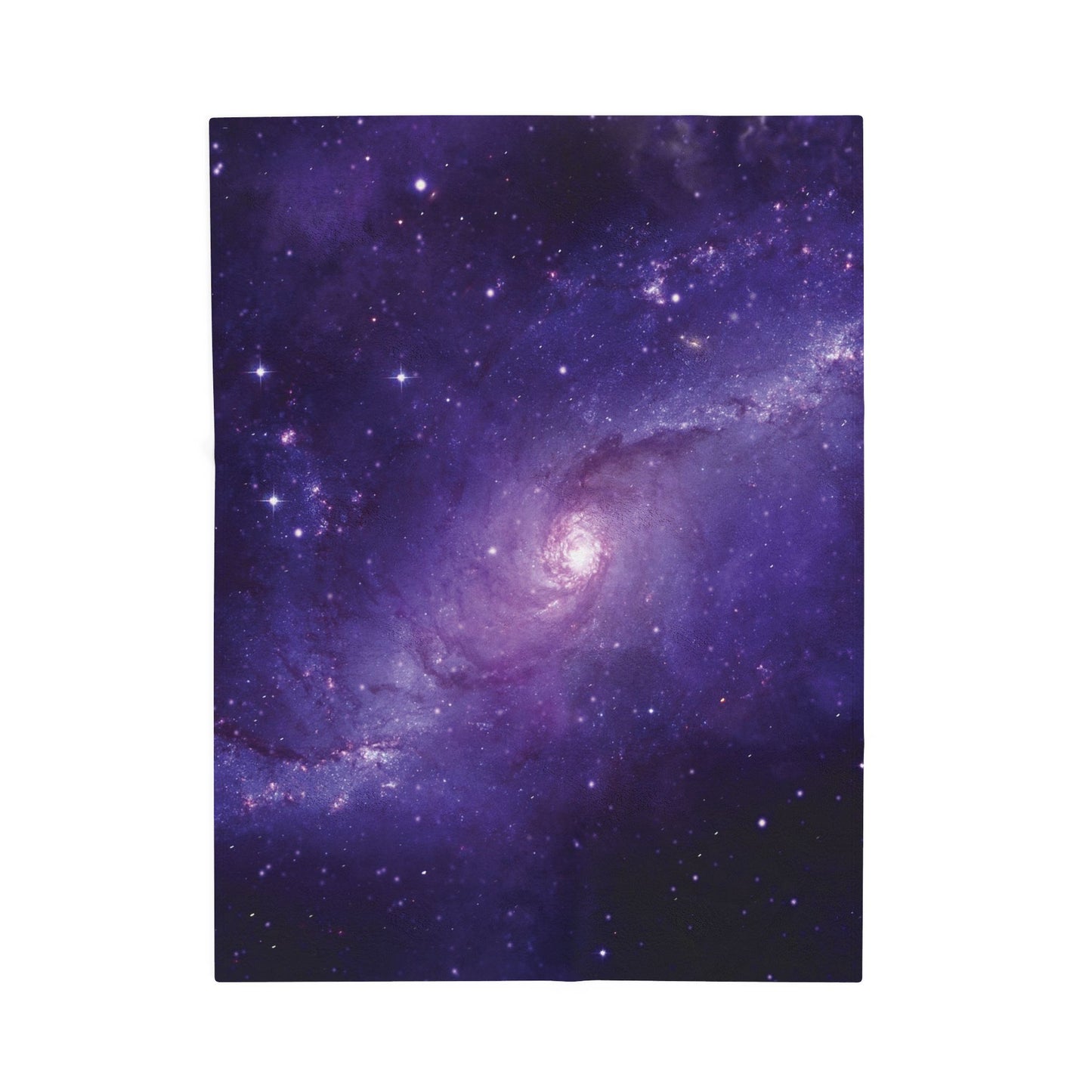 "Galactic Wonder" Velveteen Plush Blanket