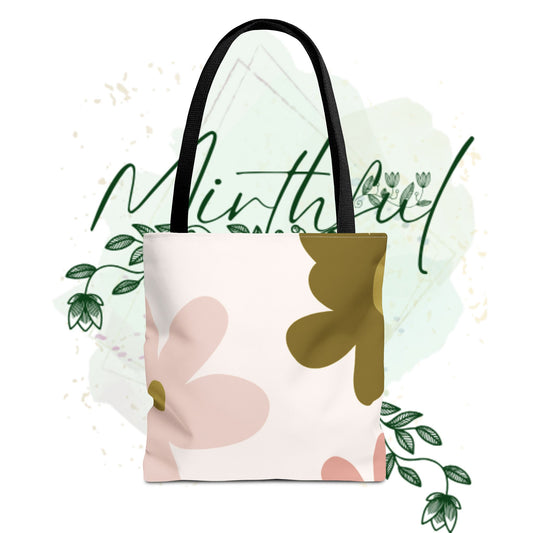 Pink and Proper Floral Tote Bag
