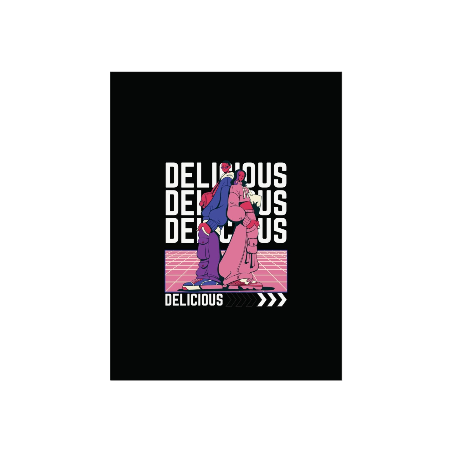 Pop Art Fine Art Poster | 'Delicious' Decor
