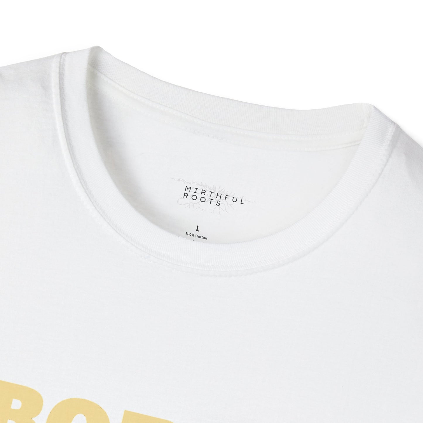Bored Graphic Unisex Softstyle T-Shirt – Fun and Comfortable Streetwear