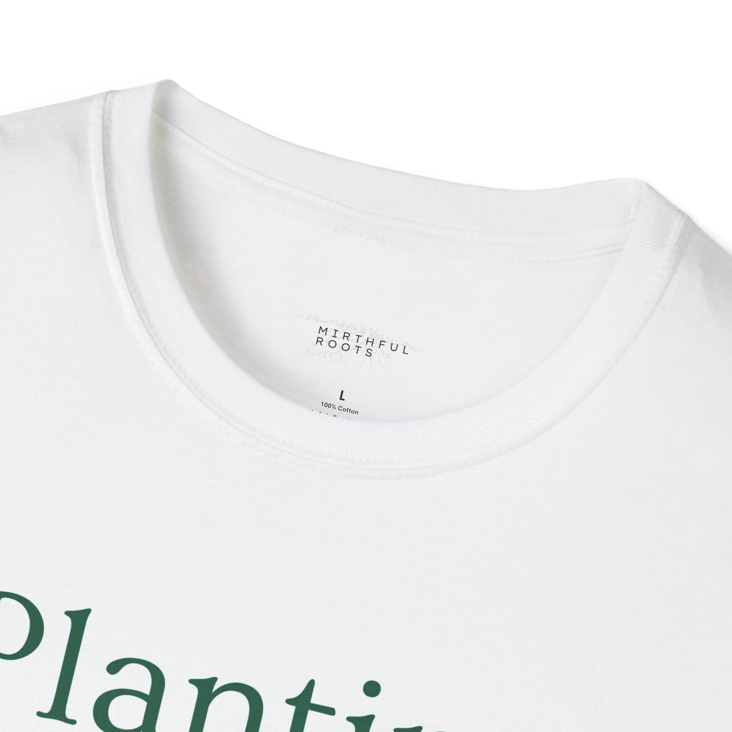 Limited Edition Planting Flowers Unisex Softstyle T-Shirt