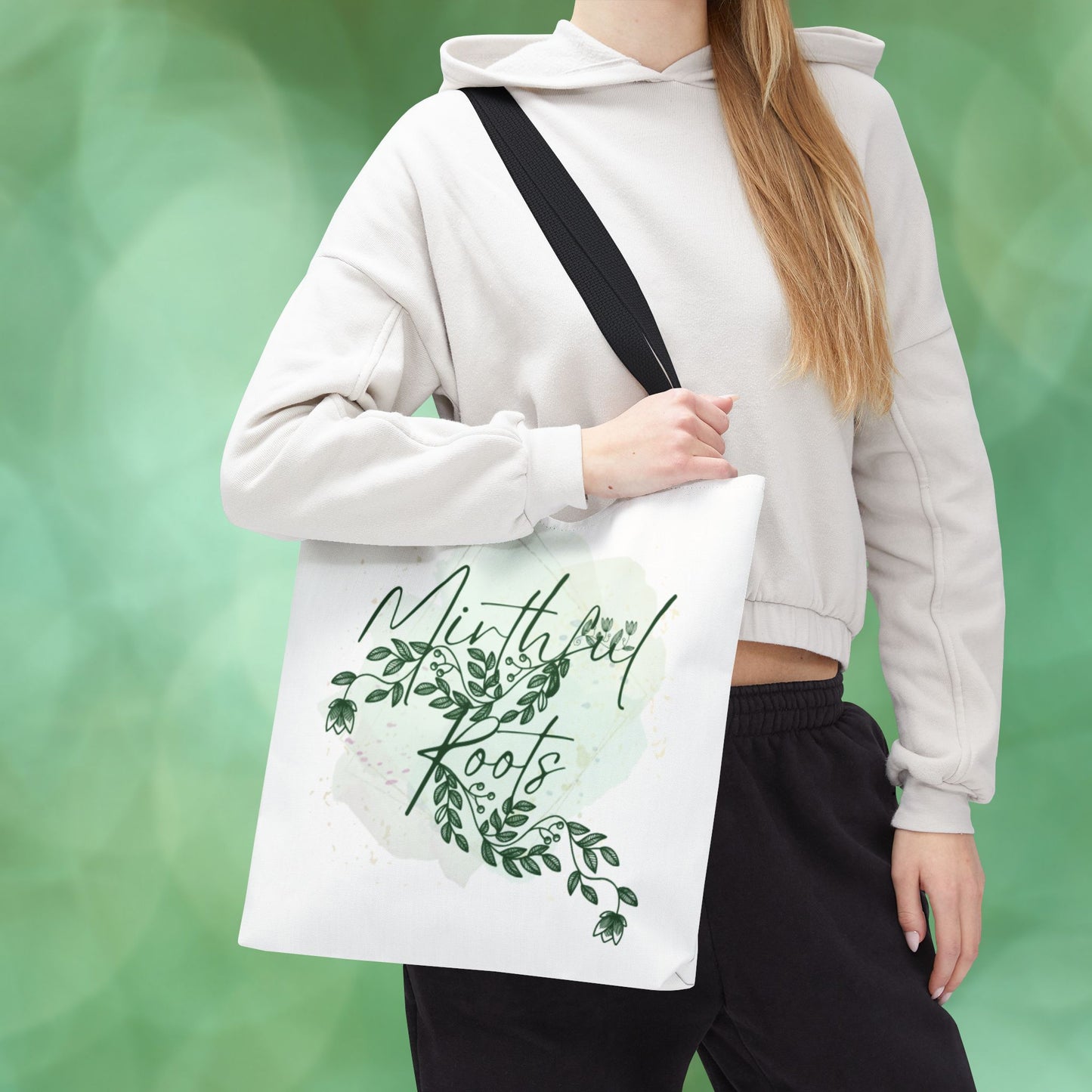 Mirthful Roots Tote Bag