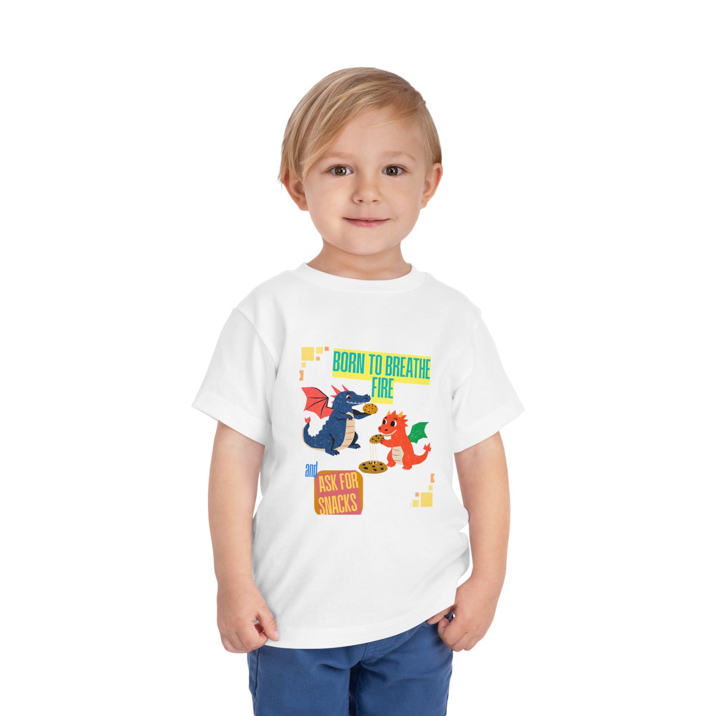 Whimsical Toddler Tee with Dragons