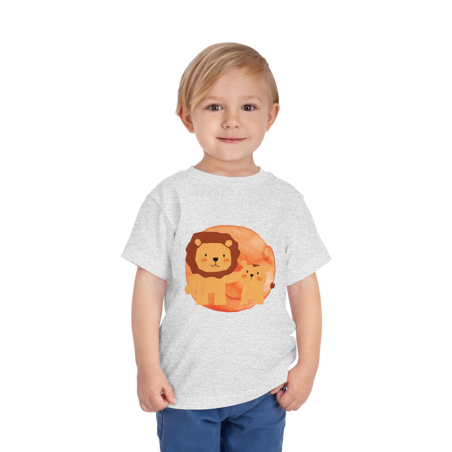 Adorable Lion Family Toddler Tee