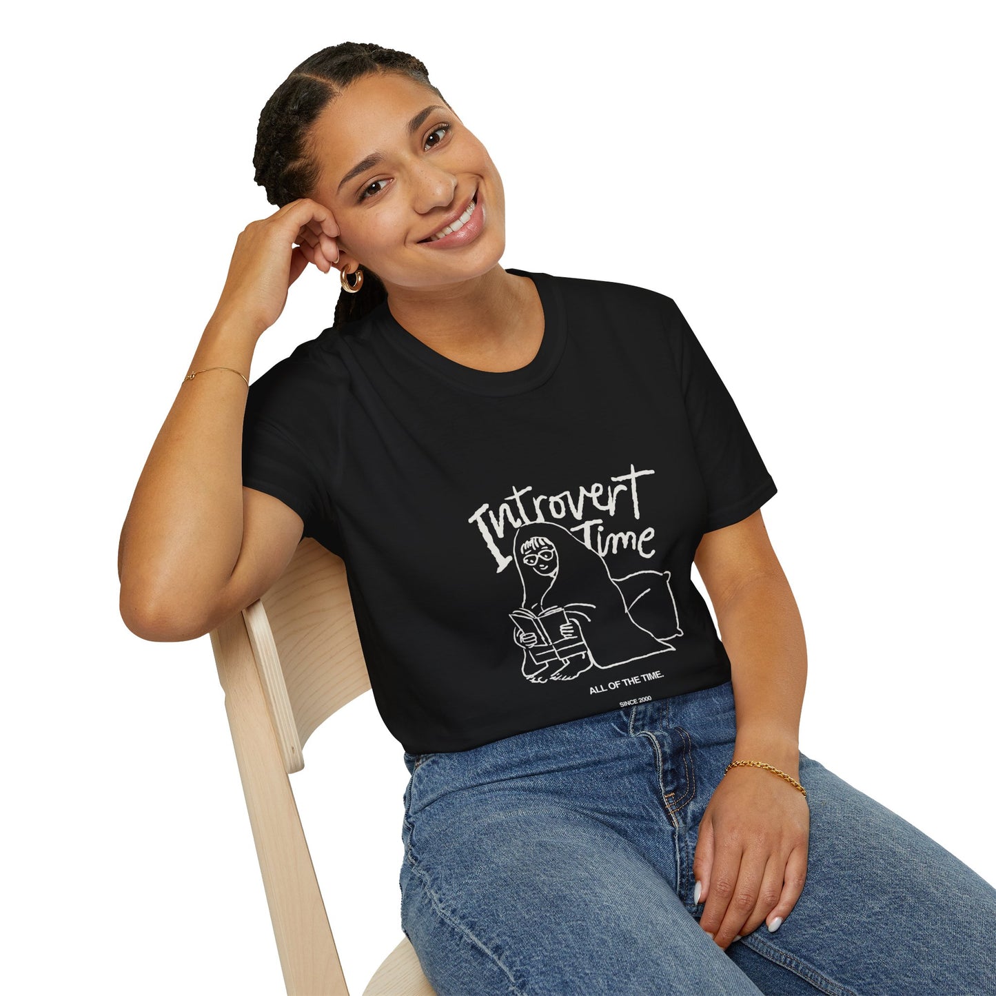 Introvert Time Unisex Softstyle T-Shirt