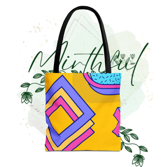 Colorful Abstract Tote Bag