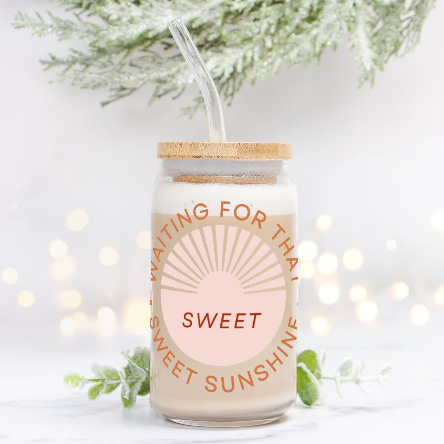 Sweet Sunshine Glass Can 16oz